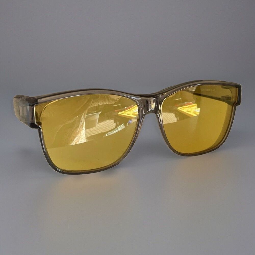 Geguri Driving Glasses Anti-Glare Polarized Fit Over Yellow Lens Sun UV 400